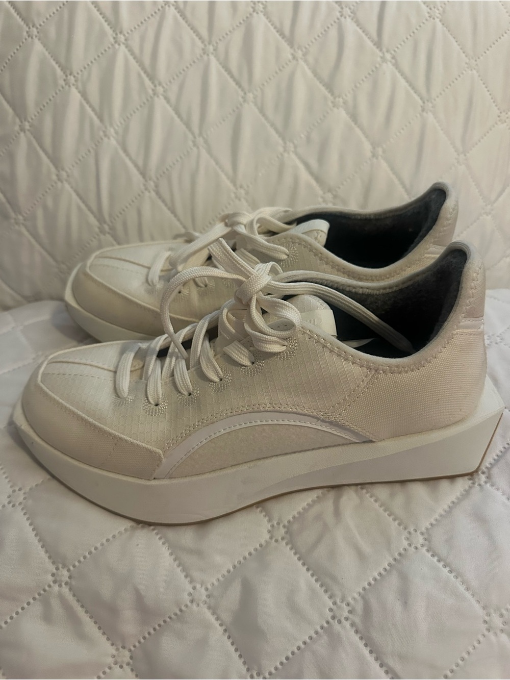 Allbirds Risers Cream Sneaker Womens Tennis Shoes - Picture 5 of 10